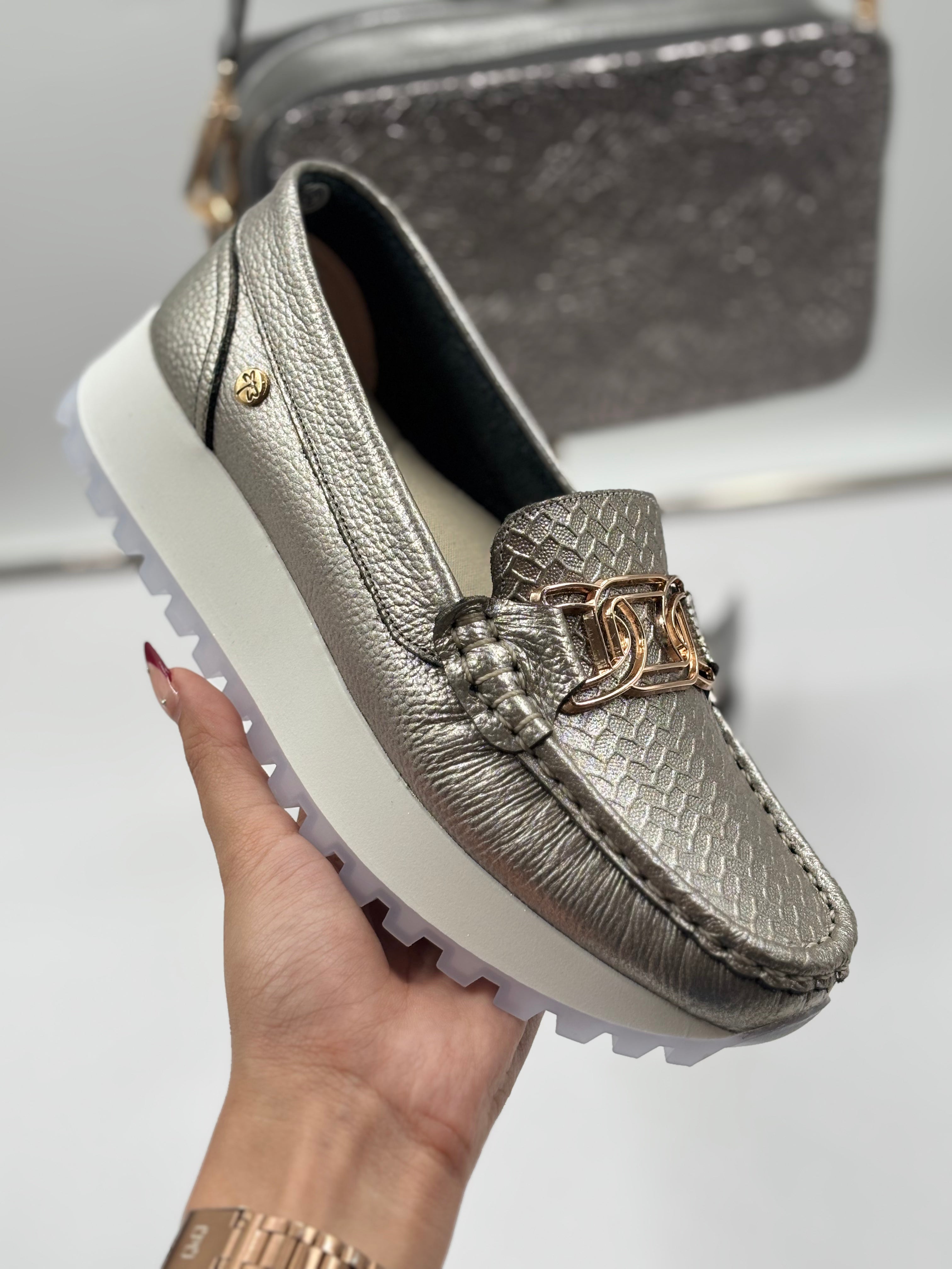 Mocasín Índigo Plomo