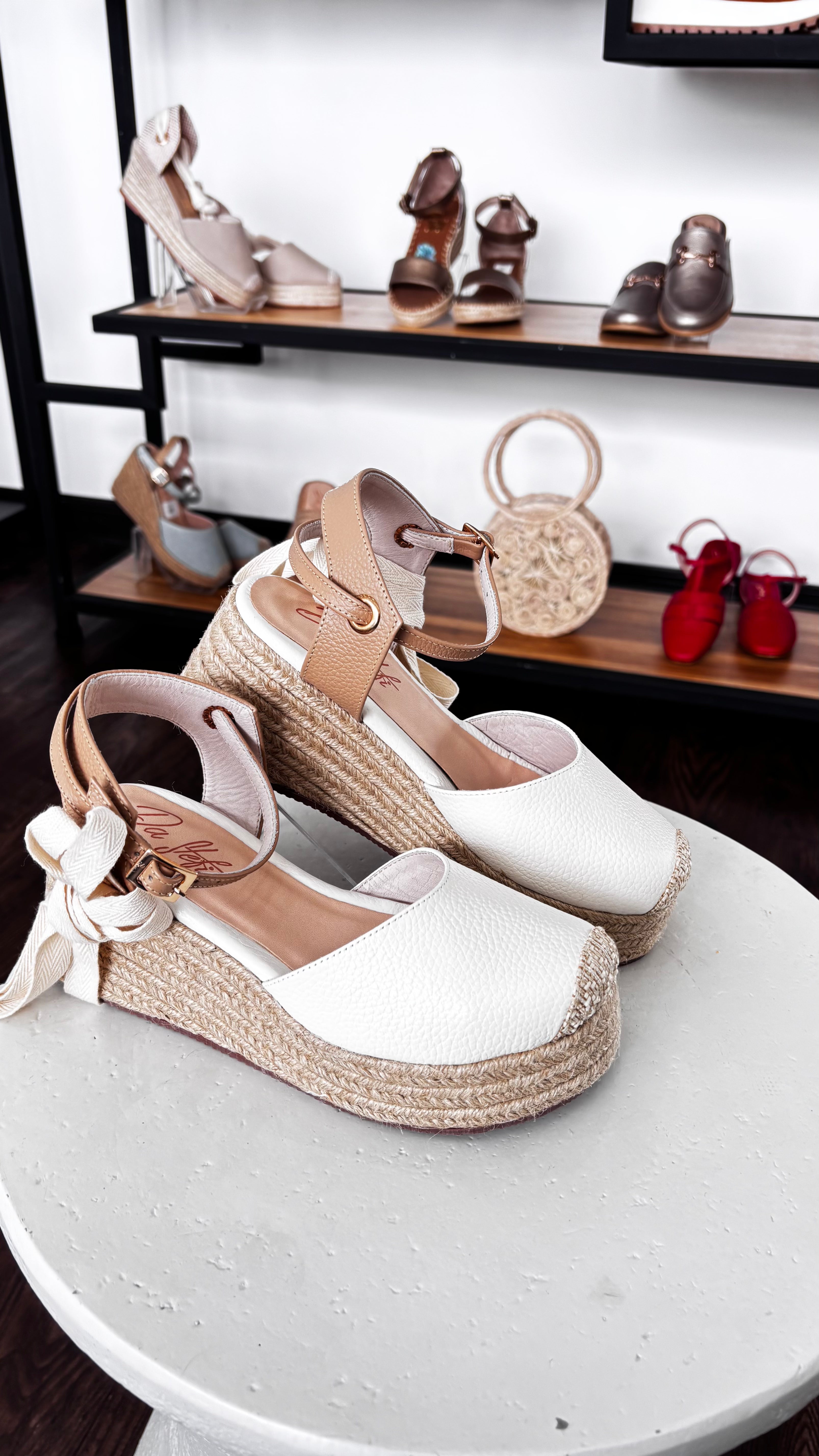 Alpargata Amara Beige | Plataforma Yute — Da Stefi