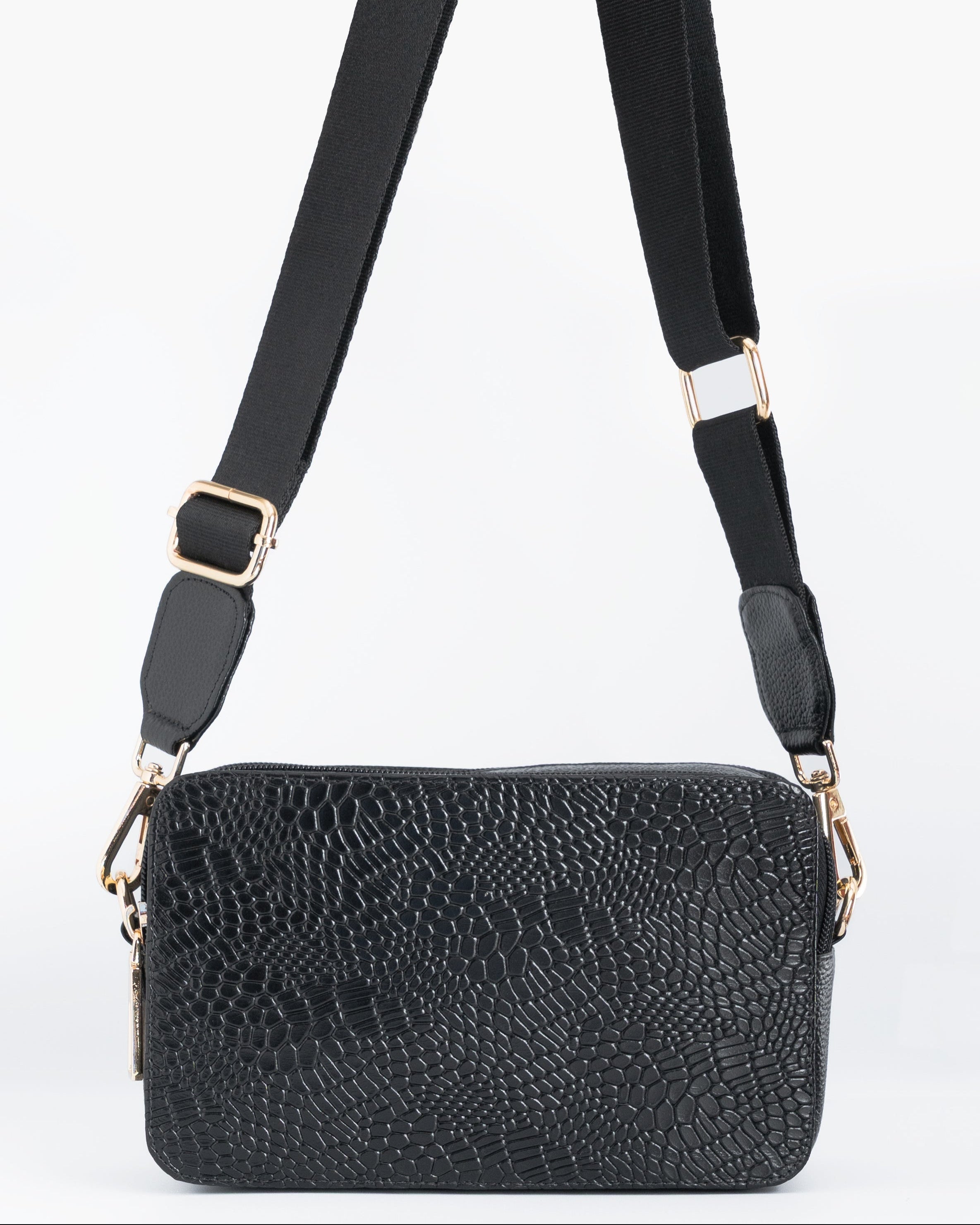 Square bag Negro